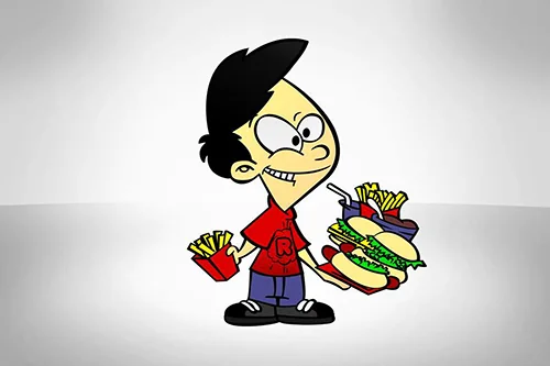 食育コンテンツ向けキャラクターイラスト