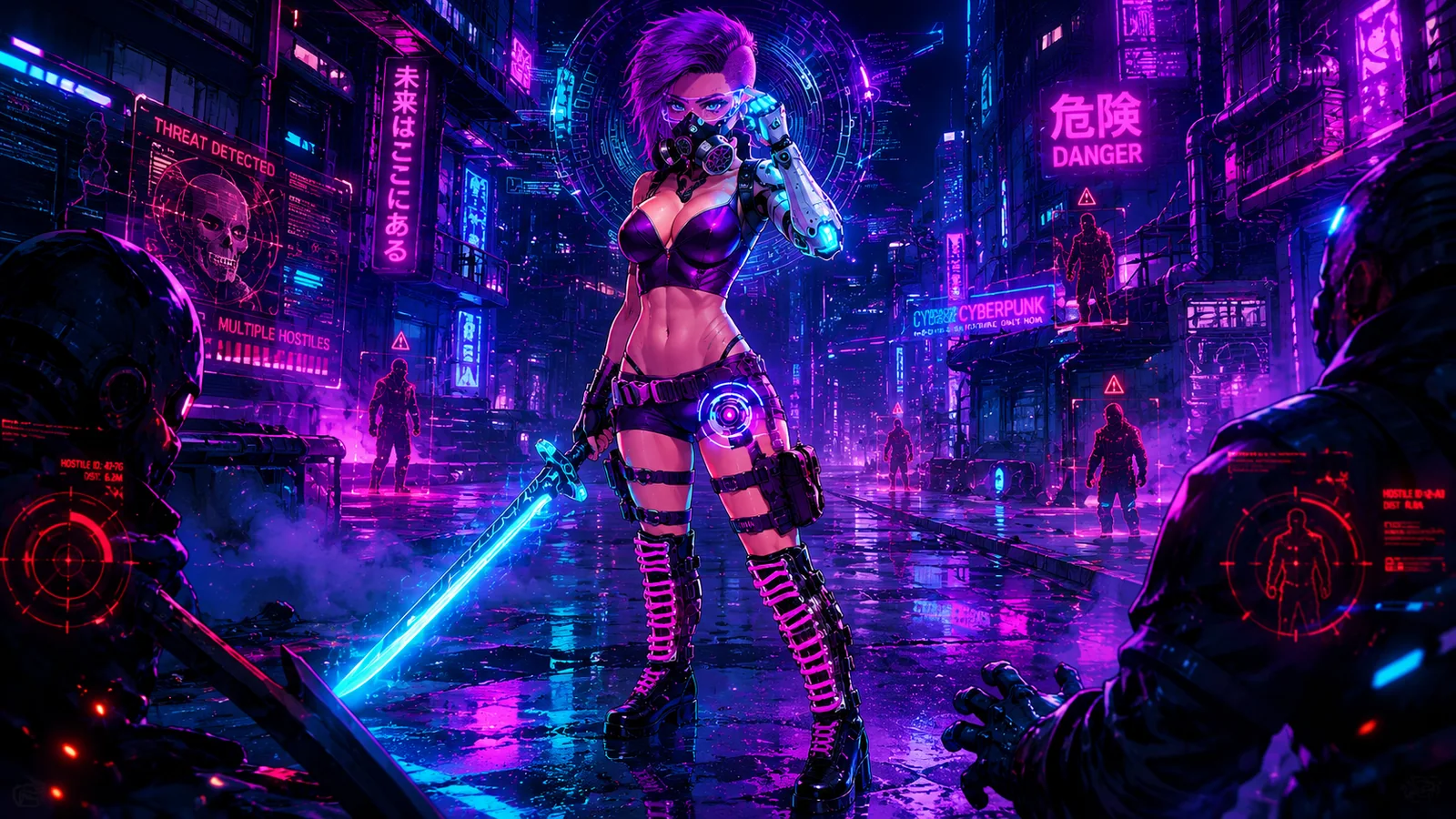 SFキャラクターイラスト
