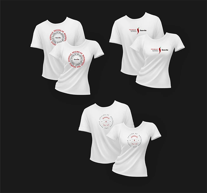 イベントTシャツのグラフィック提案の制作ビジュアル